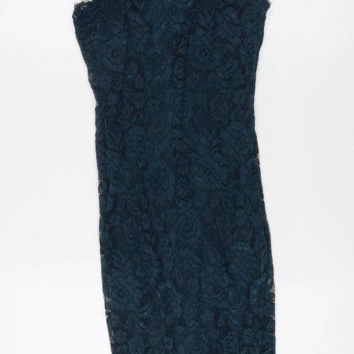 AX Paris Women's Blue Bodycon Dress Size 6