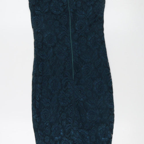 AX Paris Women's Blue Bodycon Dress Size 6