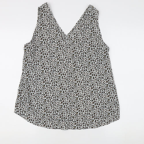 Marks and Spencer Women's Multicoloured Animal Print Tank
