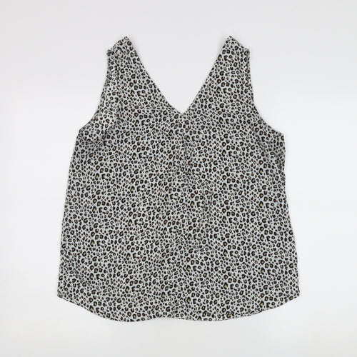 Marks and Spencer Women's Multicoloured Animal Print Tank