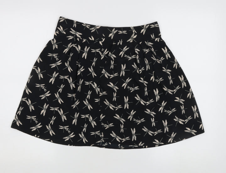 Next Women's Black Pleated Skirt, Size 10, Casual Wear