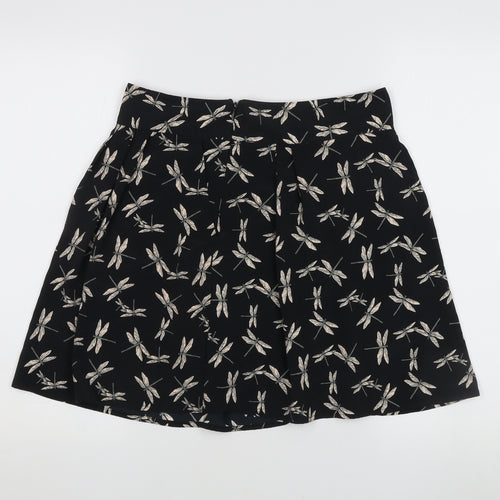 Next Women's Black Pleated Skirt, Size 10, Casual Wear