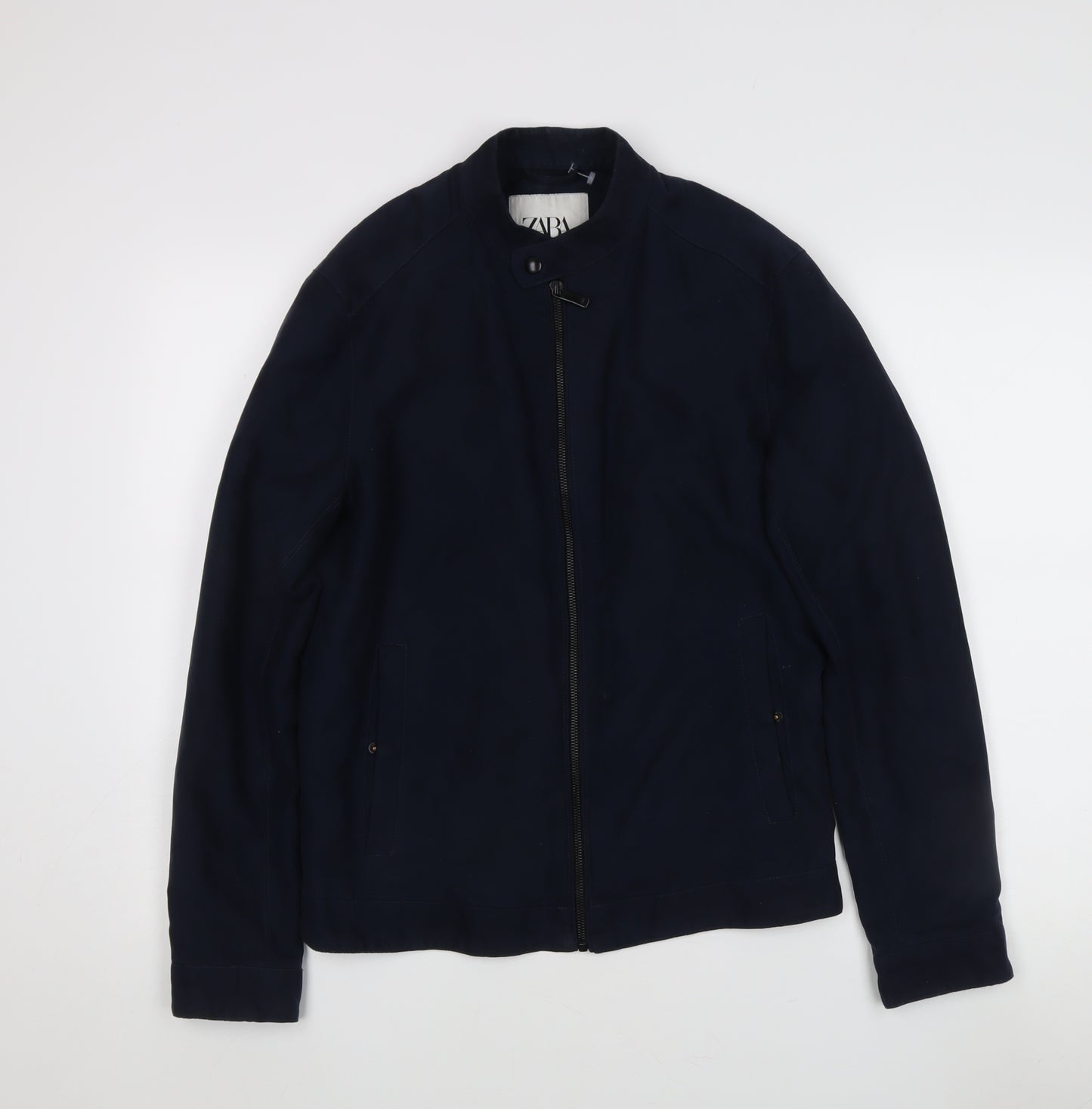 Zara Women's Black Bomber Jacket Size 10