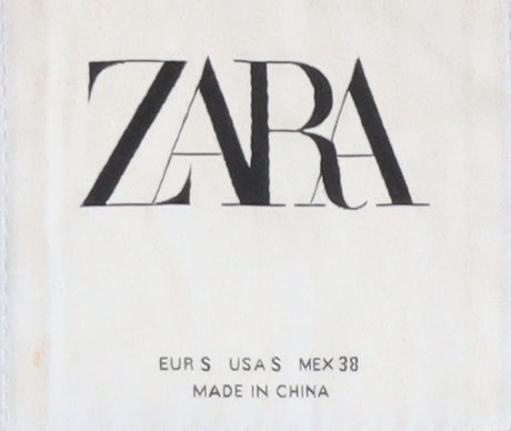 Zara Women's Black Bomber Jacket Size 10