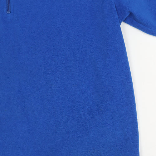 Regatta Men's Blue Fleece 1/4 Zip Sweatshirt L