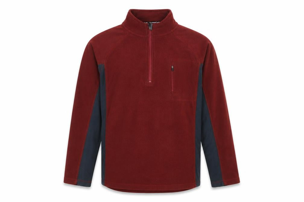 Peter Storm Men's Red Fleece Pullover, Size M