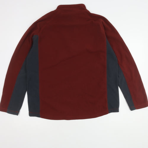 Peter Storm Men's Red Fleece Pullover, Size M