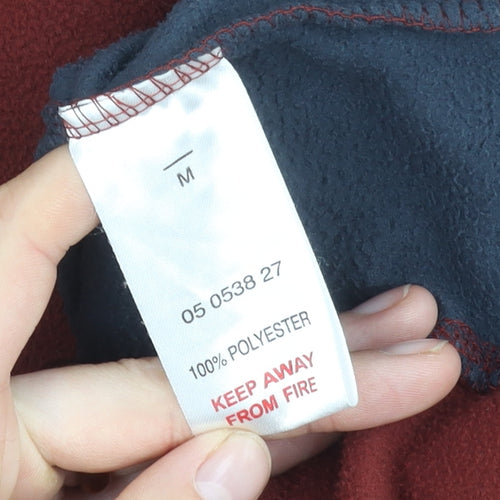 Peter Storm Men's Red Fleece Pullover, Size M