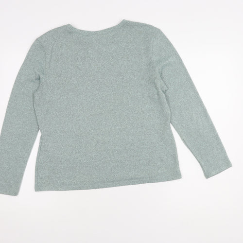 Jacqueline de Yong Women's Green M Pullover Jumper