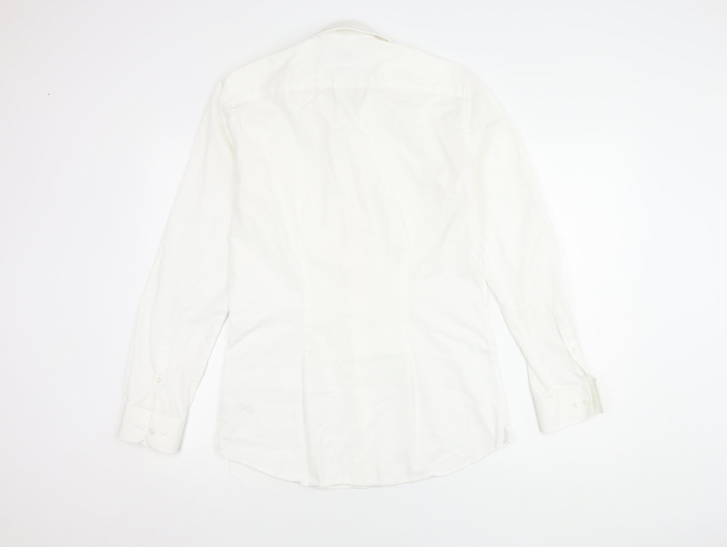 Next Men's White 15 Slim Fit Button-Up Shirt