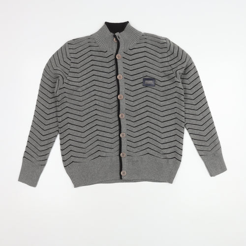 Dolce & Gabbana Boys Grey Cardigan 12 Years - Elegant & Warm