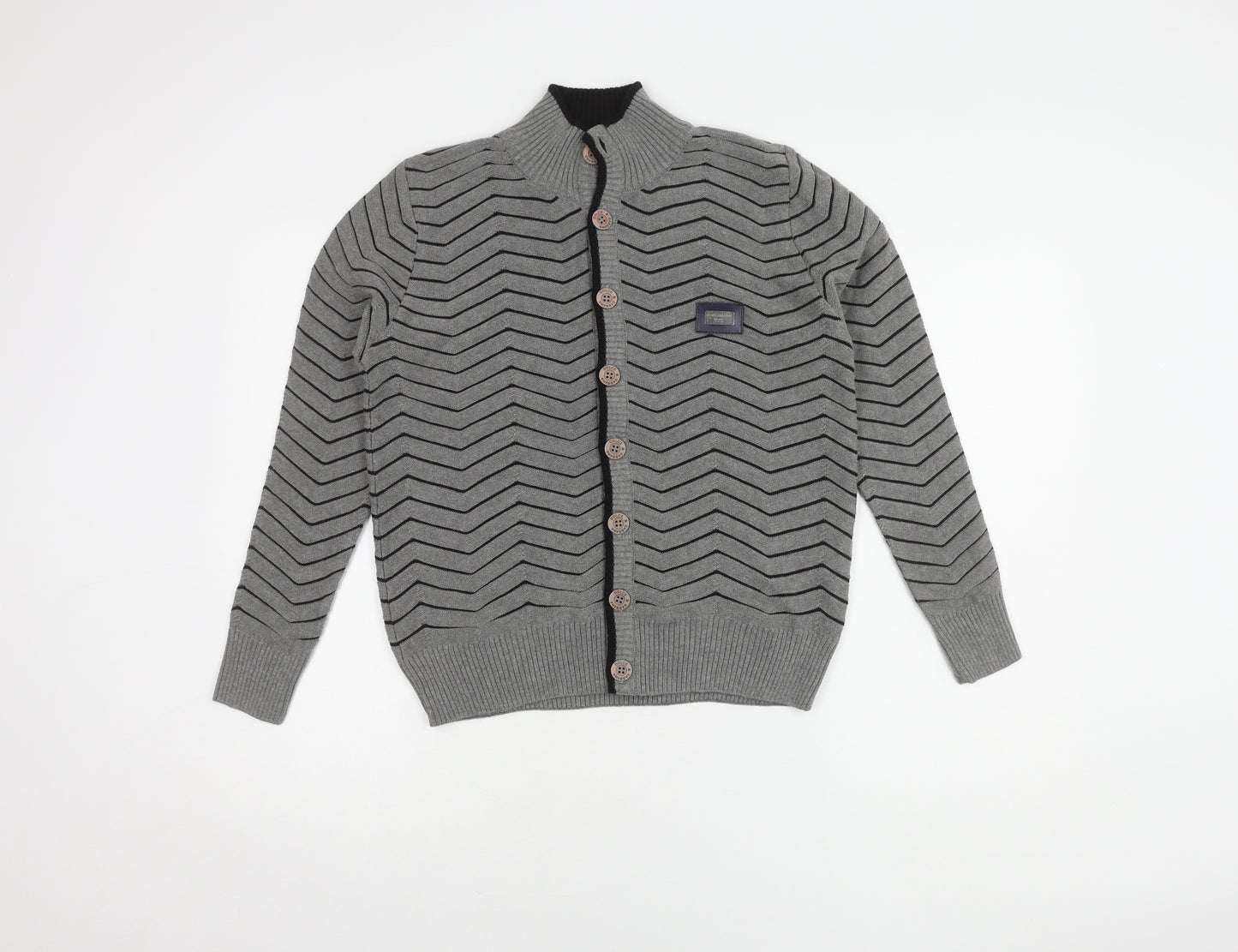 Dolce & Gabbana Boys Grey Cardigan 12 Years - Elegant & Warm
