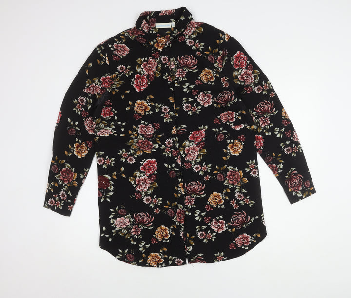 JoJo Maman Bébé Women's Multicoloured Floral Blouse M