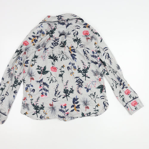 Joules Women's Multicoloured Floral Pyjama Top, S, Spring