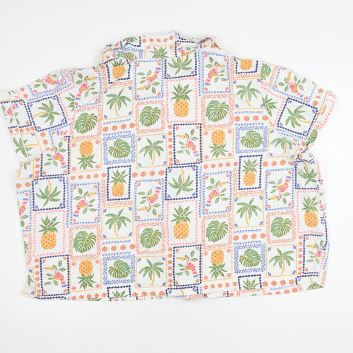 Simply Be Women's Tropical Pyjama Top Size 24/26