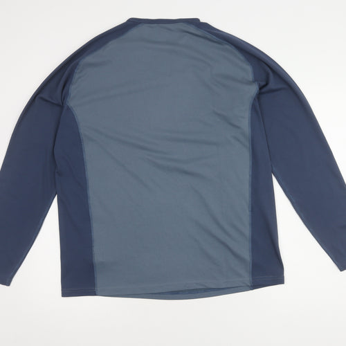 Berghaus Men's Blue Polyester Long Sleeve T-Shirt L