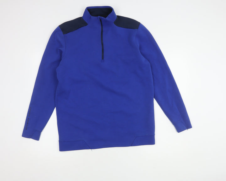 Under Armour Men's Blue 1/4 Zip Sweatshirt M
