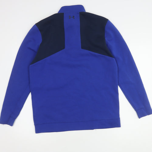 Under Armour Men's Blue 1/4 Zip Sweatshirt M