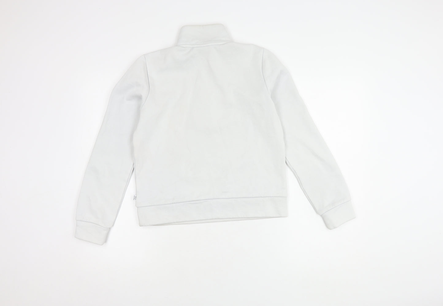 Puma Women's White Full Zip Hoodie XS
