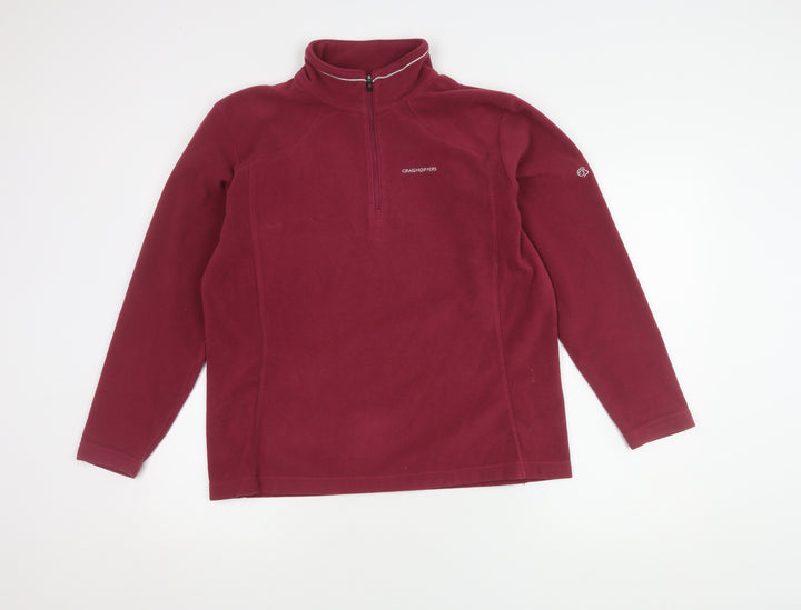 Craghoppers Women's Red Pullover Sweatshirt Size 12