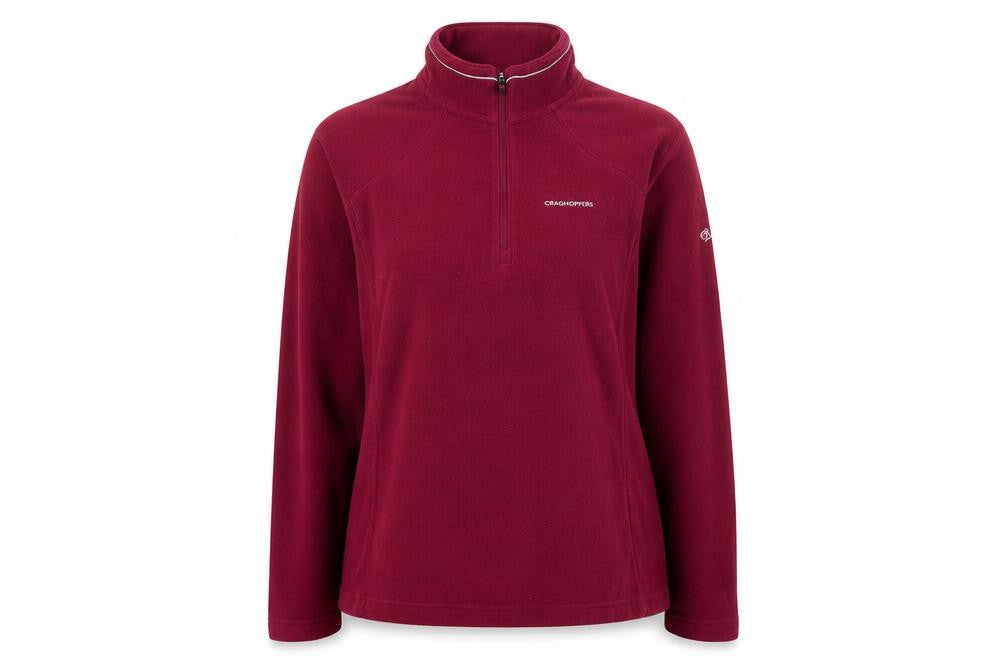 Front view of Craghoppers Women's Red Pullover Sweatshirt, size 12