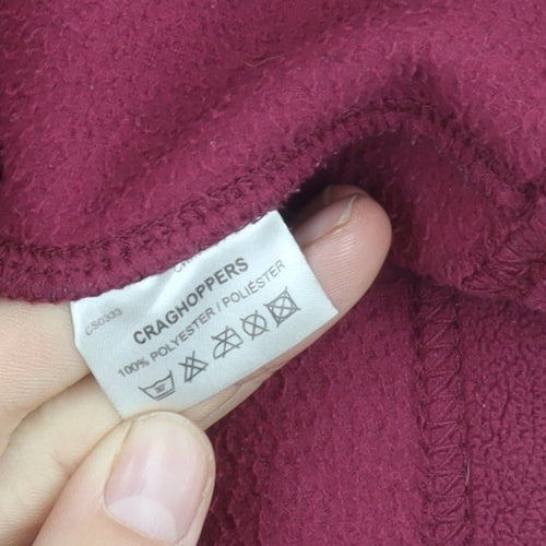 Craghoppers Women's Red Pullover Sweatshirt Size 12