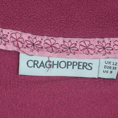 Craghoppers Women's Red Pullover Sweatshirt Size 12