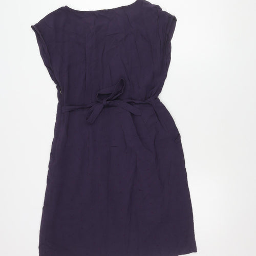 White Stuff Women's Purple Dress, Size 10, Viscose
