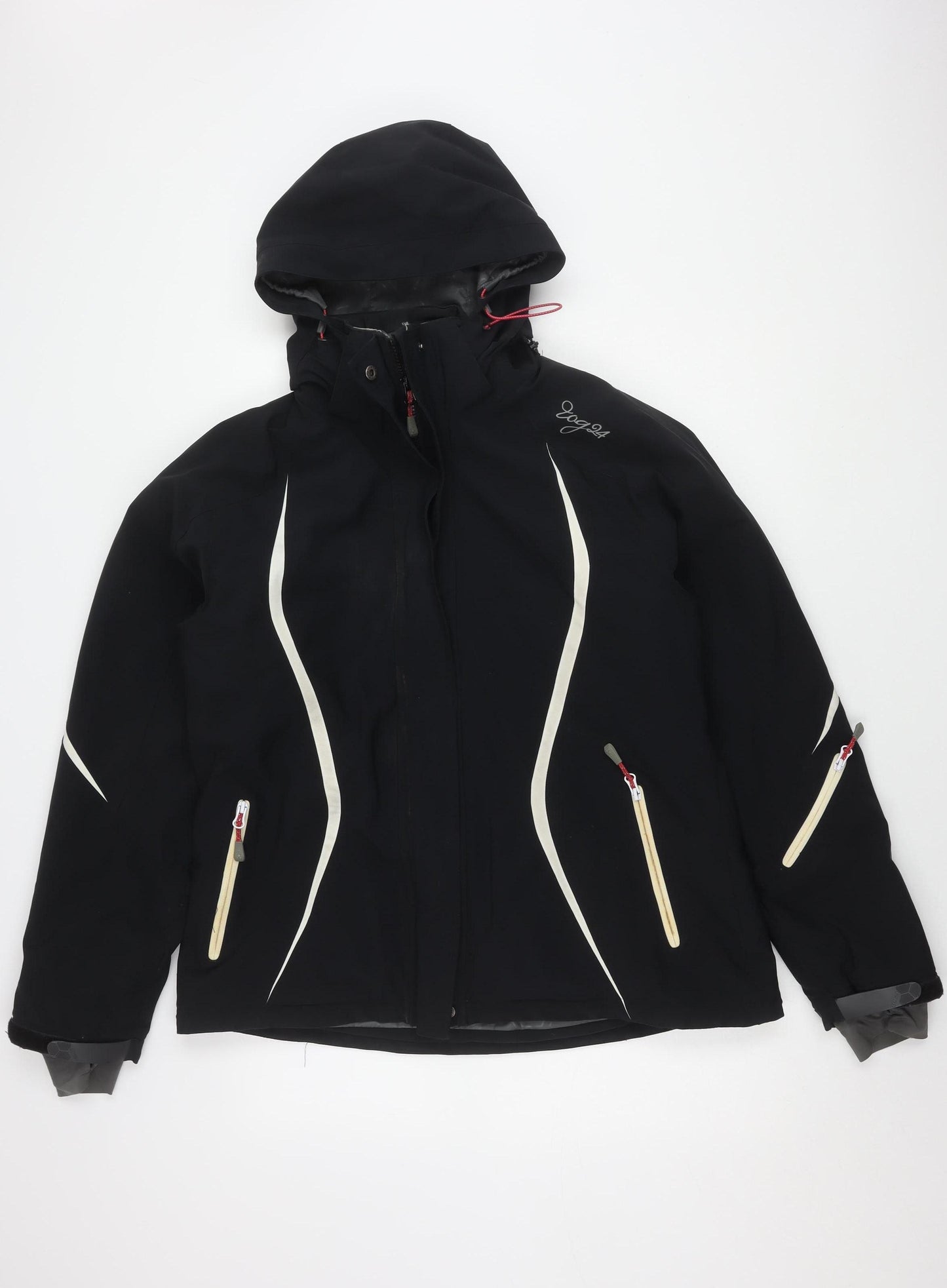 TOG24 Women's Black Nylon Jacket Size 14