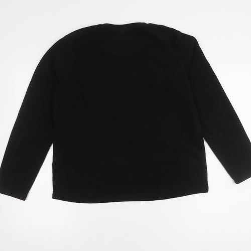 Disney Women’s Black Minnie Mouse Long Sleeve Top 12-14