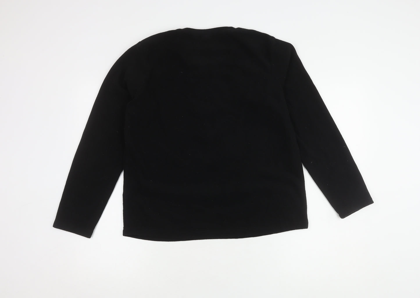 Disney Women’s Black Minnie Mouse Long Sleeve Top 12-14