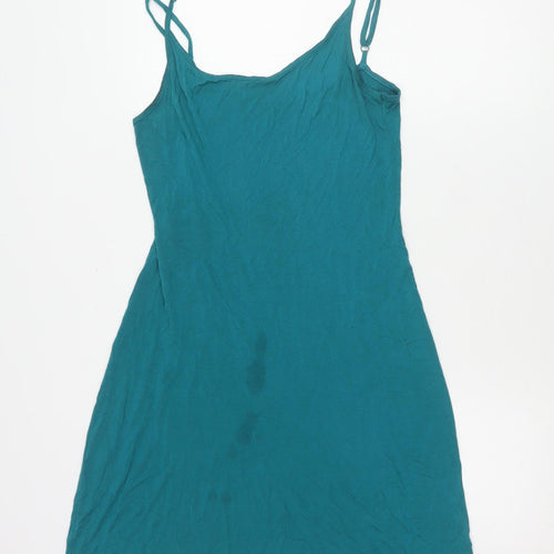 Rocha John Rocha Women’s Green Slip Dress, Size 12