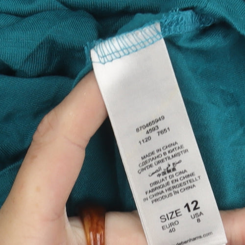 Rocha John Rocha Women’s Green Slip Dress, Size 12