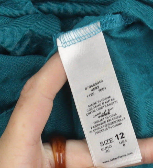 Rocha John Rocha Women’s Green Slip Dress, Size 12