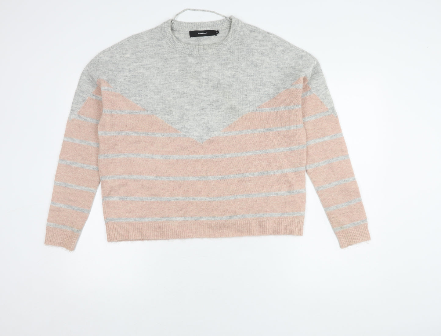 Vero Moda Women's Multicoloured Striped Pullover XS