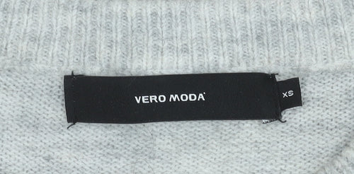 Vero Moda Women's Multicoloured Striped Pullover XS
