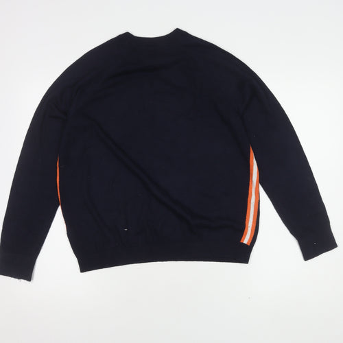Crew Clothing Company Women's Blue Pullover Jumper M