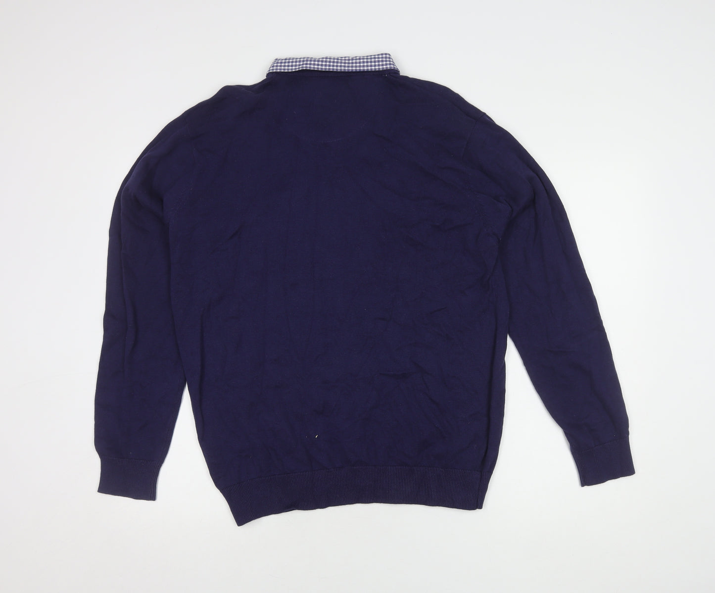 Pierre Cardin Men's Blue L Pullover Jumper