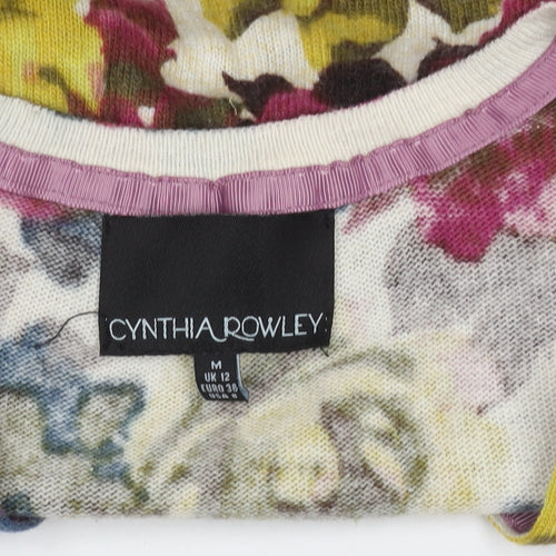 Cynthia Rowley Women's Multicoloured Cardigan M