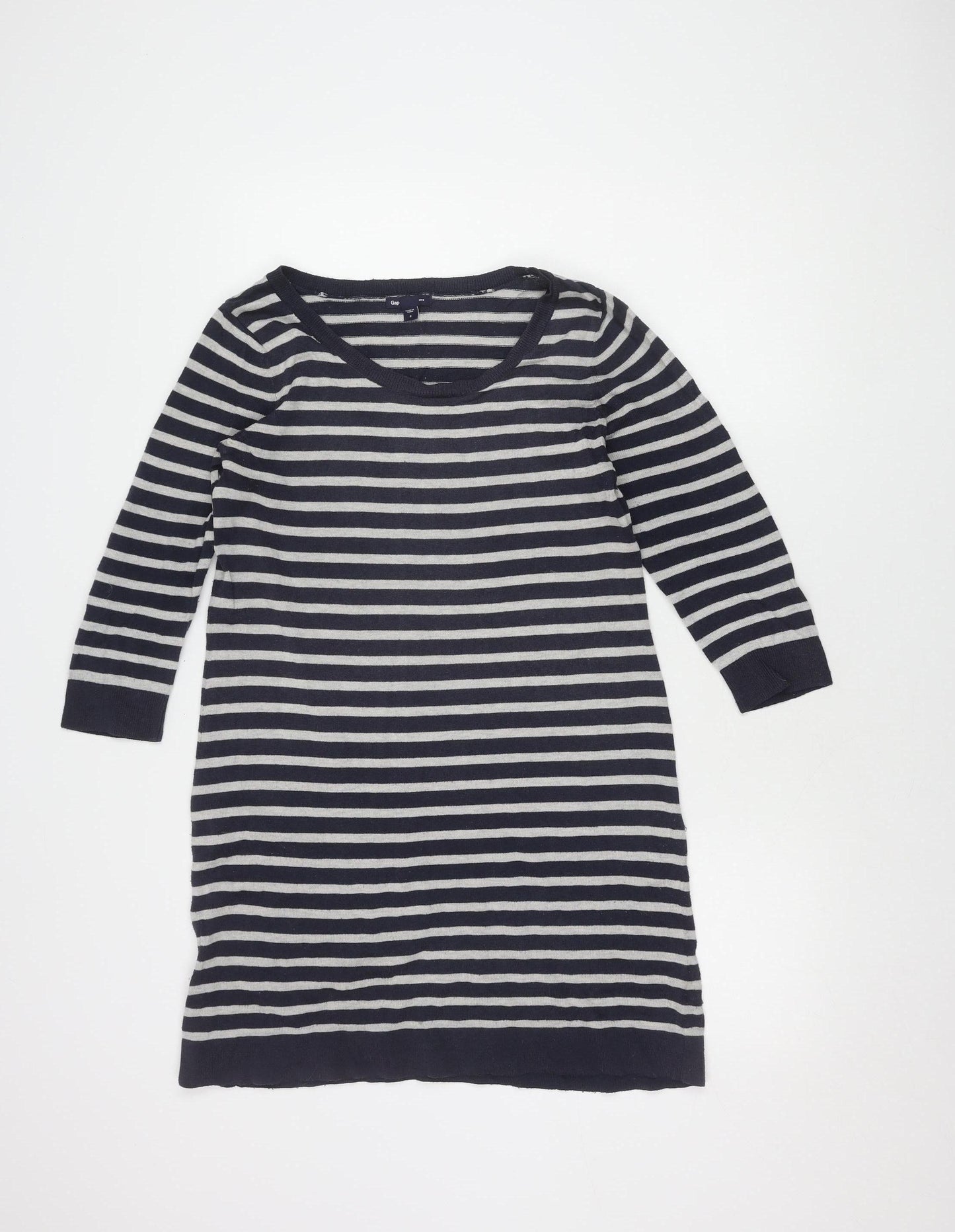 Gap Women's Multicoloured Striped Pullover Jumper S