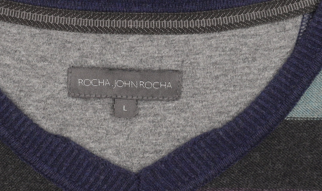 Rocha John Rocha Men's Multicoloured L Pullover Jumper
