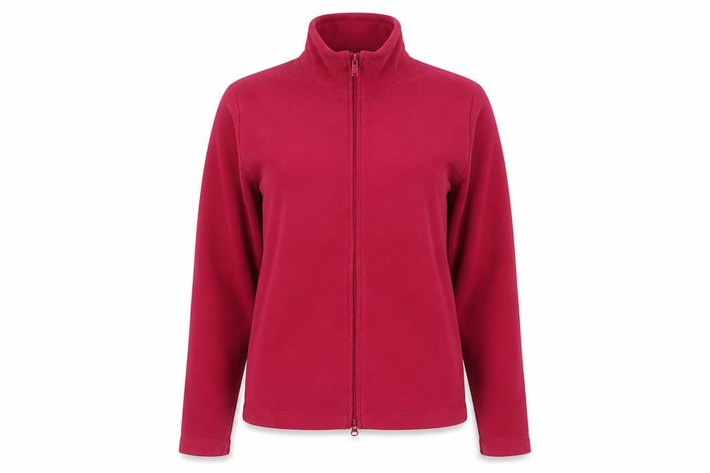 Front view of Great Plains Women's Red Fleece Jacket - S Size