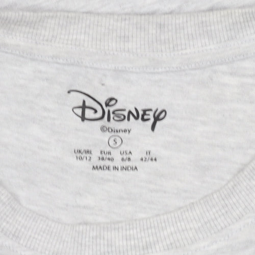 Disney Women's Grey T-Shirt Size 10/12 Minnie Mickey