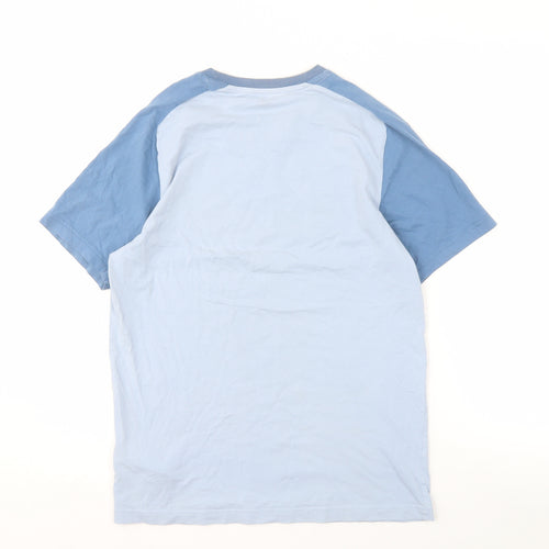Puma Men's Blue Sports T-Shirt, Size S, Short Sleeve
