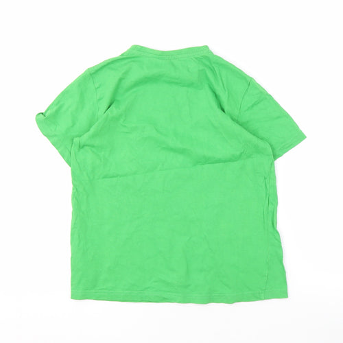 Boys Green Minecraft Graphic T-Shirt - 10-11 Years