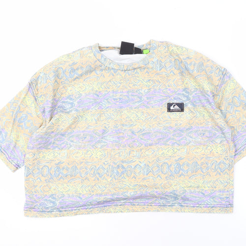 Quiksilver Unisex Multicoloured XS Retro T-Shirt