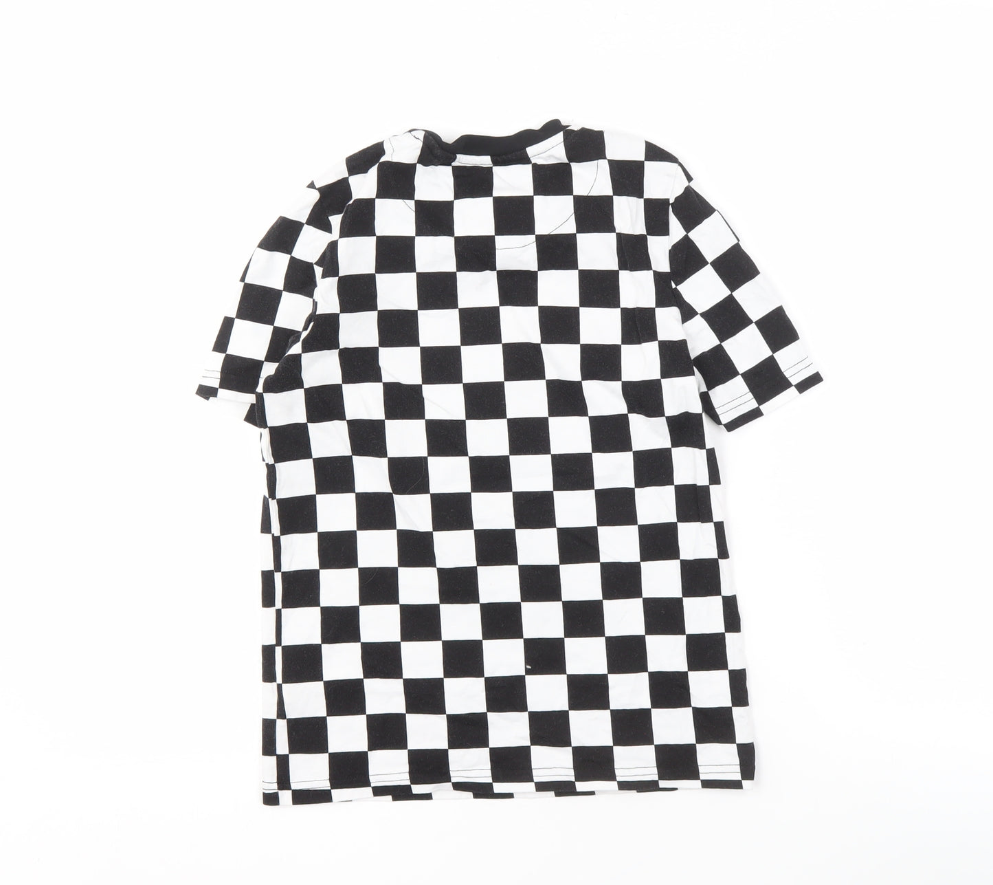 Pokémon Boys Black Check T-Shirt with Pikachu Print 9-10 Years