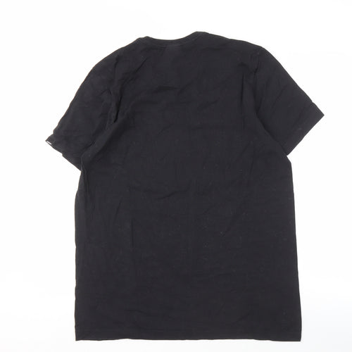 Adidas Men’s M Black Graphic Print T-Shirt