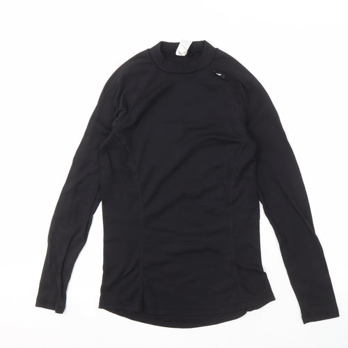 Decathlon Men's Black Long Sleeve Activewear Top