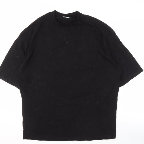 ASOS DESIGN Men’s Black Tokyo Anime T-Shirt, Size S